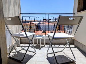 art flat municipio balconcino vista mare